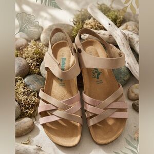 BioNatura Genuine Leather Strappy Sandals - Made in Italy - Women’s Size 9